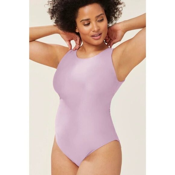 NWT Andie Soft Berry Purple The Corsica One Piece Swimsuit Size Medium‎